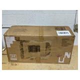 Costway TY327774US-DK 12V Ride on Tractor Toy with 3-Gear-Shift Ground Loader for Kids 3 Plus Years Old, Black