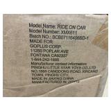 Costway TY327774US-DK 12V Ride on Tractor Toy with 3-Gear-Shift Ground Loader for Kids 3 Plus Years Old, Black