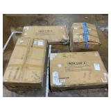 COSTWAY 7 PCS Wicker Outdoor Conversation Set, Patio Sectional Furniture Sofa Set with Table & Seat Cushions, Rattan Furniture Sets for Backyard Garden Poolside Porch, Grey