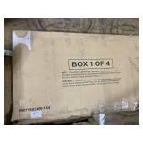 COSTWAY 7 PCS Wicker Outdoor Conversation Set, Patio Sectional Furniture Sofa Set with Table & Seat Cushions, Rattan Furniture Sets for Backyard Garden Poolside Porch, Grey