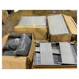 COSTWAY 7 PCS Wicker Outdoor Conversation Set, Patio Sectional Furniture Sofa Set with Table & Seat Cushions, Rattan Furniture Sets for Backyard Garden Poolside Porch, Grey