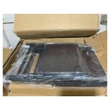 Costway Outdoor Folding Rattan Lounge Chairs Set of 2 for Patio Deck - 60" x 23" x 30" (L x W x H)