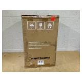 Patiojoy 2PCS Patio Rattan Cushioned Ottoman Seat Foot Rest Beige