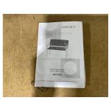 COSTWAY 2-Person Outdoor Garden Stackable Bench with Acacia Wood Armrests H:87 x W:57 x D:114 cm