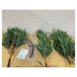 Costway 7.5-ft 540 Light Pre-Lit Christmas Tree Hinged with 612 PE Branch Tips and Timer (Not Functioning)