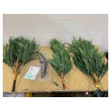 Costway 7.5-ft 540 Light Pre-Lit Christmas Tree Hinged with 612 PE Branch Tips and Timer (Not Functioning)