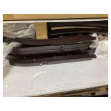 Costway 26/30 Inch Swivel Bar Stools Set of 2 Bar Chairs with Padded Seat 18"W x 19"D x 39.5"H