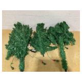 Costway 6ft Half Shape Pre Lit Christmas Tree CM22048 (Not Functioning)