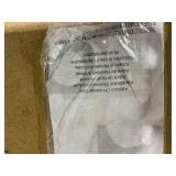 Costway 7-ft Pre-lit Green Artificial Half Christmas Tree with 450 Branch Tips and 150 Warm White LED Lights