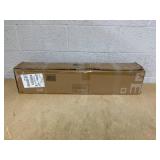 Costway 7-ft Pre-lit Green Artificial Half Christmas Tree with 450 Branch Tips and 150 Warm White LED Lights