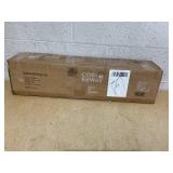 Goplus 6ft Pre-Lit Pencil Christmas Tree, Artificial Slim Xmas Tree with 180 Warm-White LED Lights, 390 Branch Tips, Foldable Metal Stand, for Home Office Indoor Holiday Decor