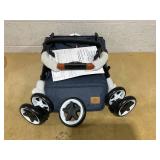 BABY JOY Lightweight Baby Stroller, Compact Toddler Travel Stroller for Airplane, Infant Stroller w/ 5-Point Harness, Adjustable Backrest/Footrest/Canopy, Storage Basket, Easy One-Hand Fold, Blue