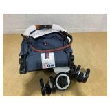 BABY JOY Lightweight Baby Stroller, Compact Toddler Travel Stroller for Airplane, Infant Stroller w/ 5-Point Harness, Adjustable Backrest/Footrest/Canopy, Storage Basket, Easy One-Hand Fold, Blue