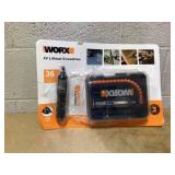 WORX 4V MAX Lithium Screwdriver, 36 Piece Accessory Kit.