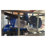 AGT Skid Steer Hydraulic Auger with 3 bits (6, 12, 14") | AGT-SSE-CAG-Y-BL