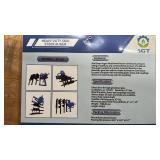 AGT Skid Steer Hydraulic Auger with 3 bits (6, 12, 14") | AGT-SSE-CAG-Y-BL