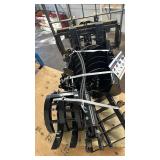 AGT Mini Excavator Attachment Set A, 9-Piece Bundle | 12EX-ATA