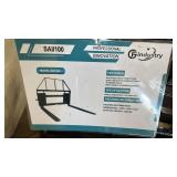 Mower King Skid Steer Forks, 4000lb weight capacity