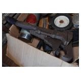 Tools and Hardware - Antique Wrenches, Sharpening Wheel, Tools