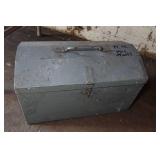 Tool Box with Tools - Ratchets, Files, Chisels