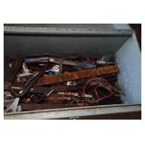 Tool Box with Tools - Ratchets, Files, Chisels