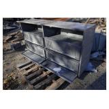 Set of Lockers and Antique Desk