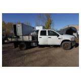 2008 Dodge Ram 3500 Crew Cab Flat Bed Truck - 6.7L Cummins Turbo Diesel