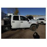 2008 Dodge Ram 3500 Crew Cab Flat Bed Truck - 6.7L Cummins Turbo Diesel