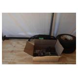 Trailer Axle, Leaf Springs, Hubs, and Wheels