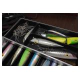 Tackle Box Loaded with Tackle - Muskie Spoons