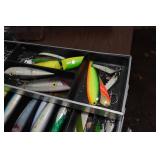 Tackle Box Loaded with Tackle - Muskie Spoons