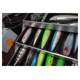 Tackle Box Loaded with Tackle - Muskie Spoons