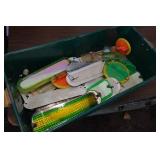 Tackle Box Loaded with Tackle - Muskie Spoons