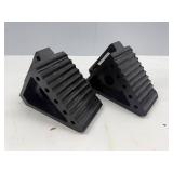 EXTREME MAX RUBBER WHEEL CHOCKS