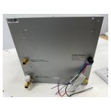 GIRARD LP GAS TANKLESS WATER HEATER. MISSING PANEL.