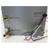 GIRARD LP GAS TANKLESS WATER HEATER. MISSING PANEL.