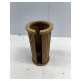 TEAK TOILET PAPER ROLL HOLDER
