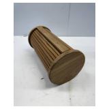 TEAK TOILET PAPER ROLL HOLDER