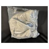 Moerdeng Light Gray Hooded Jacket Size Large