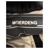 Moerdeng Light Gray Hooded Jacket Size Large