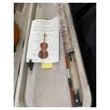 4/4 Full Size Violin Outfit with Case, Bow, Tuner, and Accessories