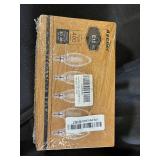 Ascher 4W E12 LED C35 Decorative Light Bulbs, 400 Lumens, Warm White