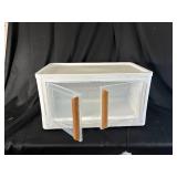 Lot of Plastic Storage Bins with Doors - New in Box