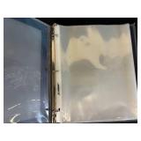 Lot of 3 Trading Card Binders with Sleeves