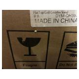 Flat Top Grill Griddles Stand DYM-QH39-A, New in Box