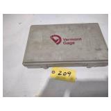Vermont Plug Gage Set, .061-.250...