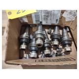 (6) Cat 40 Toolholders...