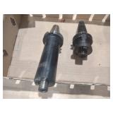 (2) Cat 40 Face mill Toolholders...