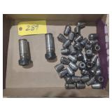 (2) ER25 Toolholders with Collets...