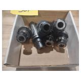 (6) Cat 40 Toolholders...